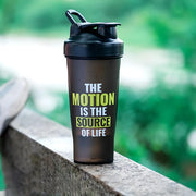 portable protein shaker bottle, view 9 - MRSLM