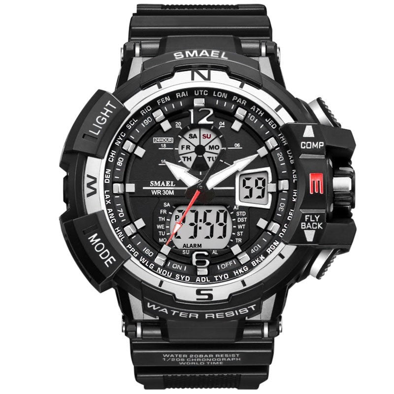 dual display sports watch, view 8 - MRSLM