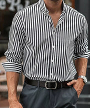 casual long sleeve 3D print shirt, view 4 - MRSLM