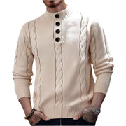 twisted flower pullover sweater apricot, view 5 - MRSLM