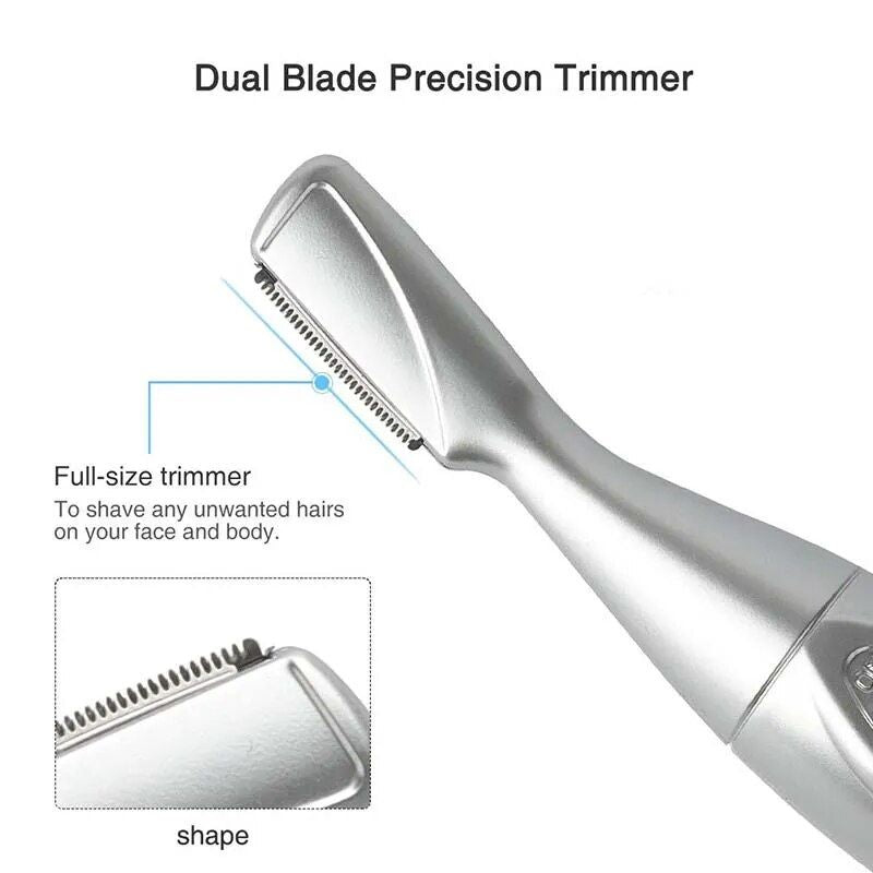 electric eyebrow trimmer, view 5 - MRSLM
