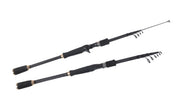 telescopic carbon fishing rod, view 2 - MRSLM