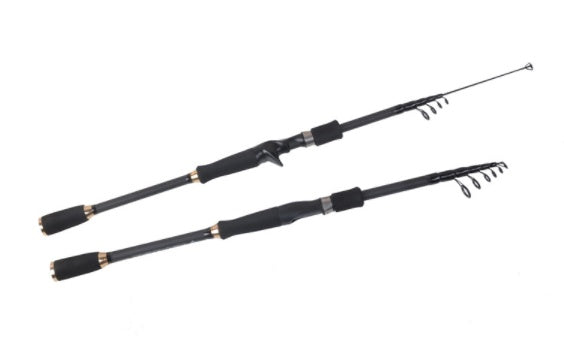 telescopic carbon fishing rod, view 2 - MRSLM