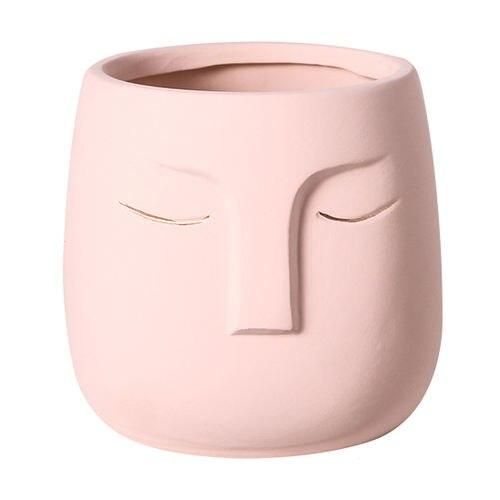 Charming European Style Ceramic Head Vase