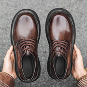 classic leather men's loafers, view 5 - MRSLM