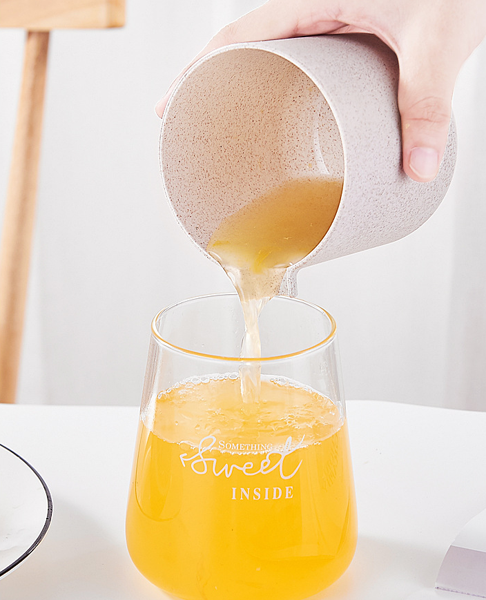 portable wheat straw orange lemon juicer, view 4 - MRSLM
