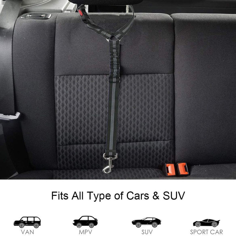 Adjustable dog car seat belt, view 16 - MRSLM