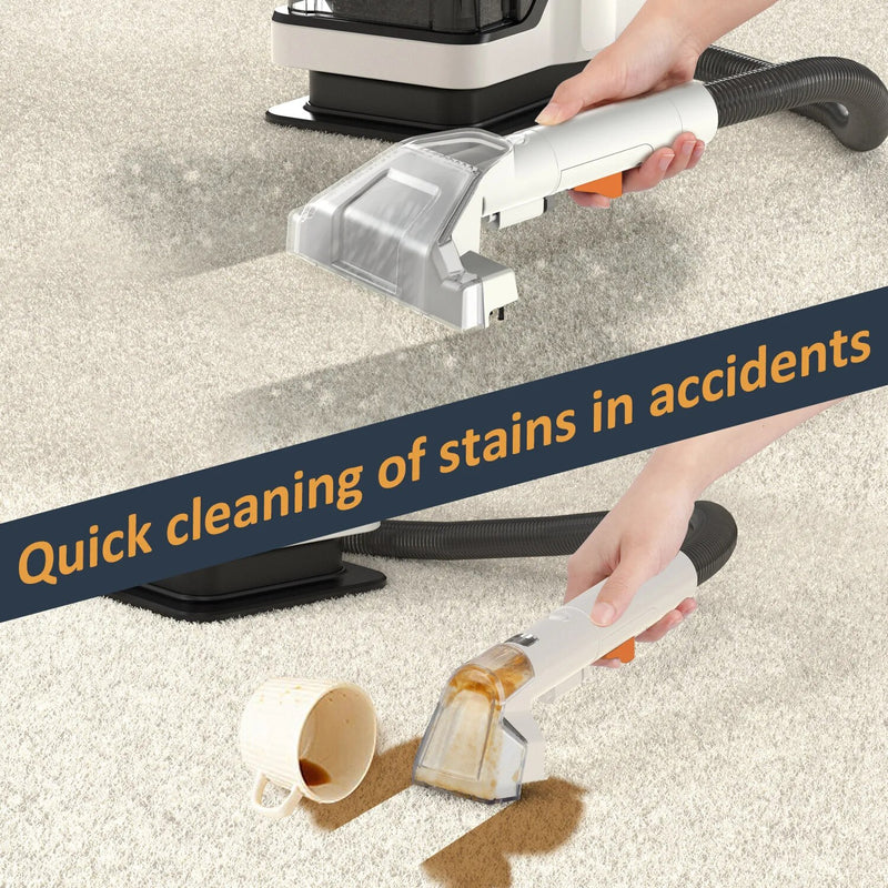 450W handheld carpet cleaner, view 7 - MRSLM