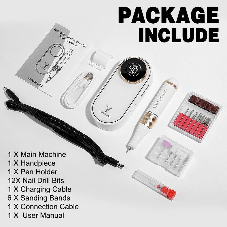 electric nail drill, view 13 - MRSLM