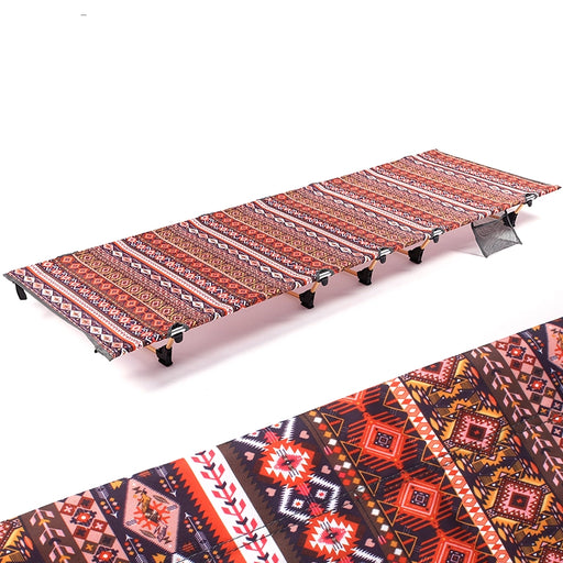 folding camping cot, view 2 - MRSLM