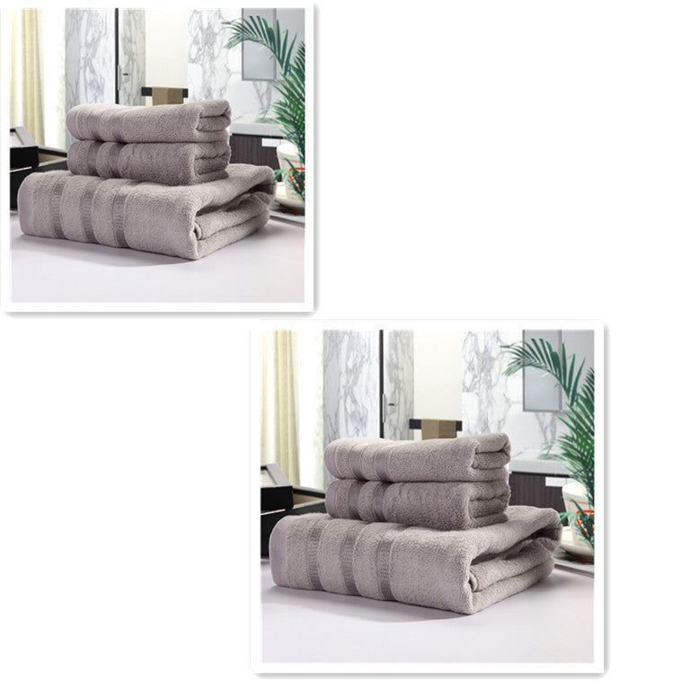 Bamboo fiber towel set, view 12 - MRSLM