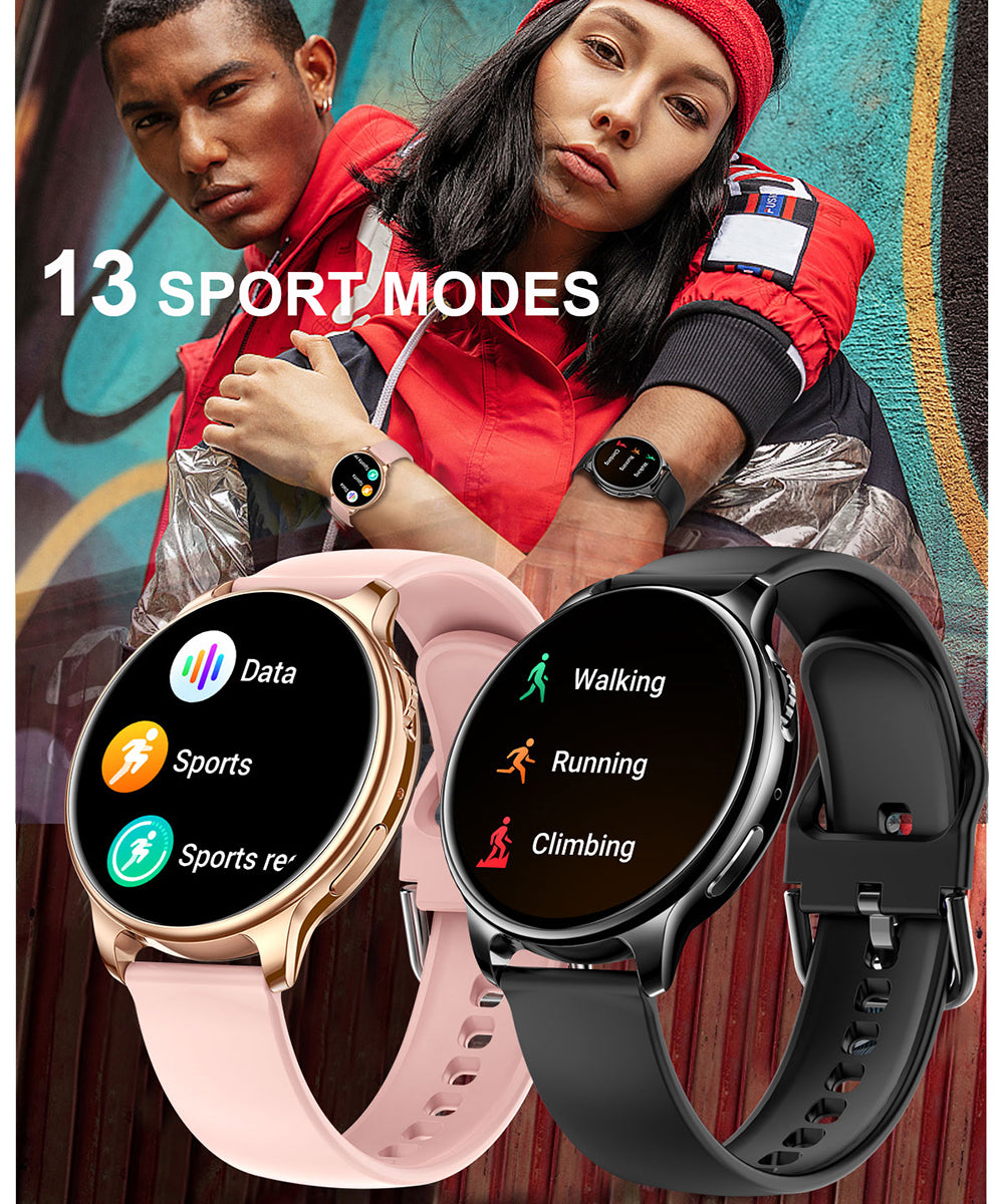 Ultra-thin Body Temperature Smart Watch Y22 Bluetooth Call