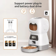 smart 3.5l automatic pet feeder, view 6 - MRSLM