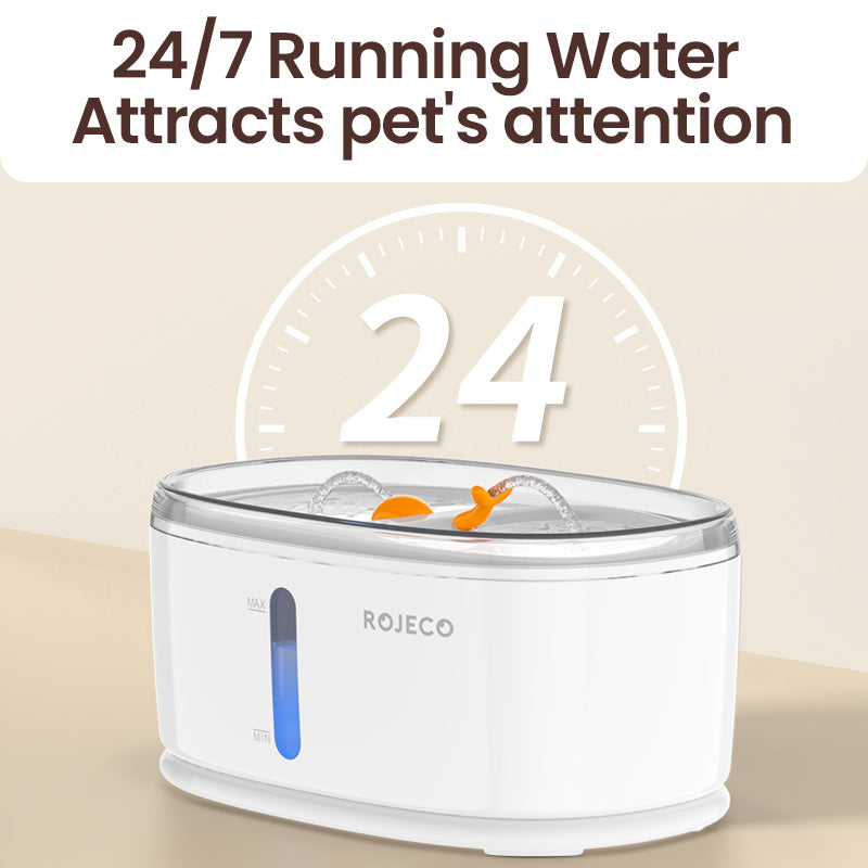 automatic wireless pet water fountain, view 7 - MRSLM