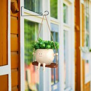 swing face flower pot wall planter, view 6 - MRSLM