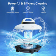 cordless robotic pool cleaner, view 5 - MRSLM