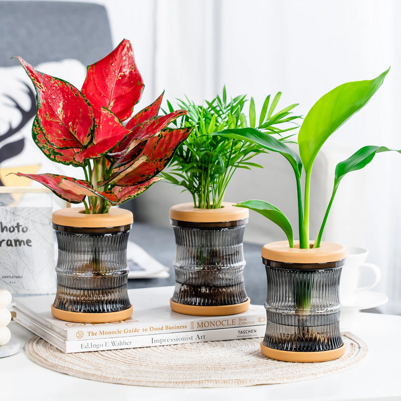 mini hydroponic flower pot, view 6 - MRSLM