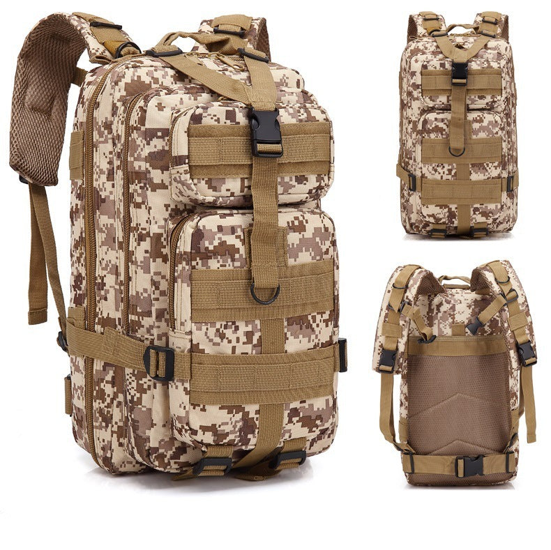 camouflage sports backpack, view 11 - MRSLM