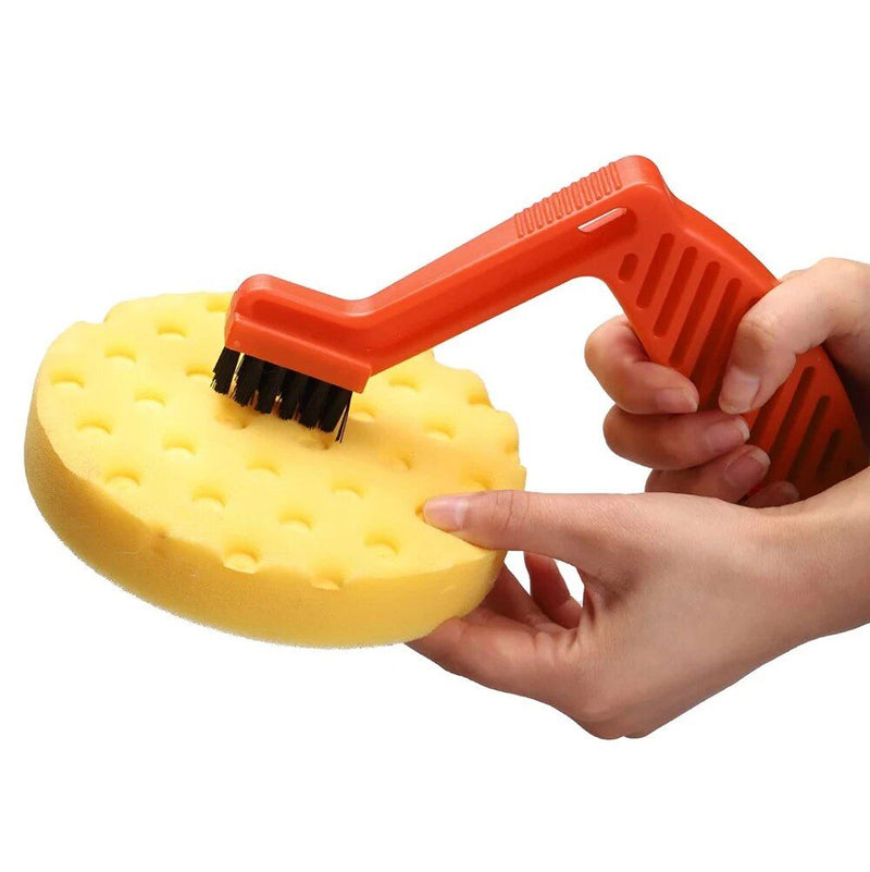 polishing disc cleaning brush, view 8 - MRSLM