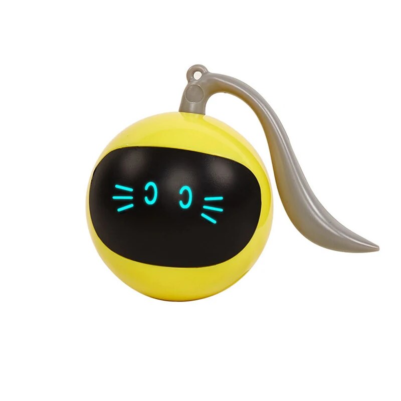interactive cat ball toy, view 2 - MRSLM