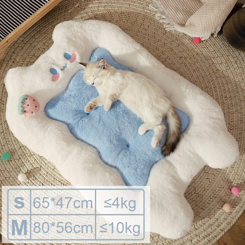 cozy cat mat and pet bed, view 2 - MRSLM