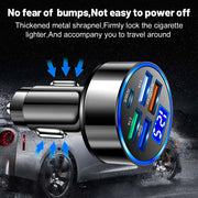 250W LED car charger 5 ports, view 4 - MRSLM