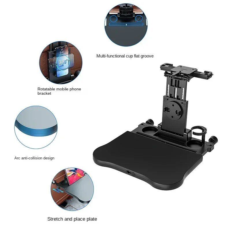 rotating car dining tray, view 5 - MRSLM
