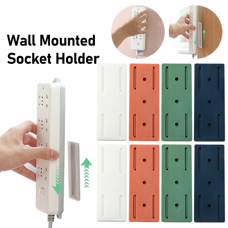 wall-mounted power strip cable organizer - MRSLM