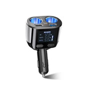 66W dual USB car fast charger with display - MRSLM