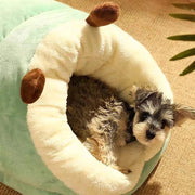 slipper-shaped small dog kennel bed, view 8 - MRSLM