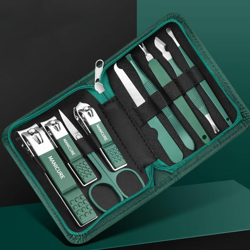 9-piece stainless steel manicure set - MRSLM