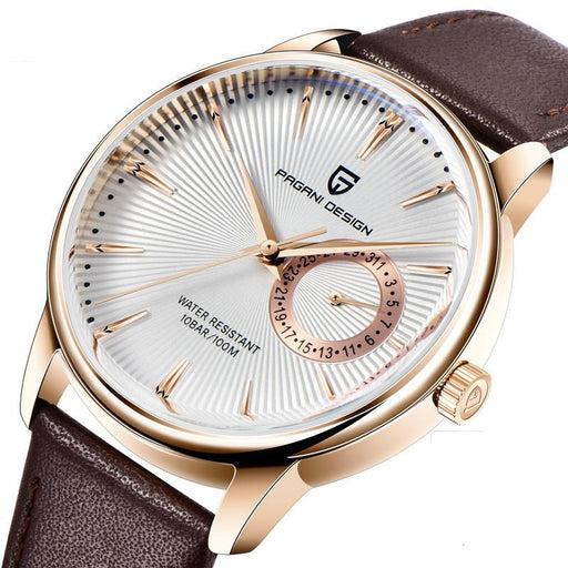 men's stainless steel quartz watch, view 2 - MRSLM