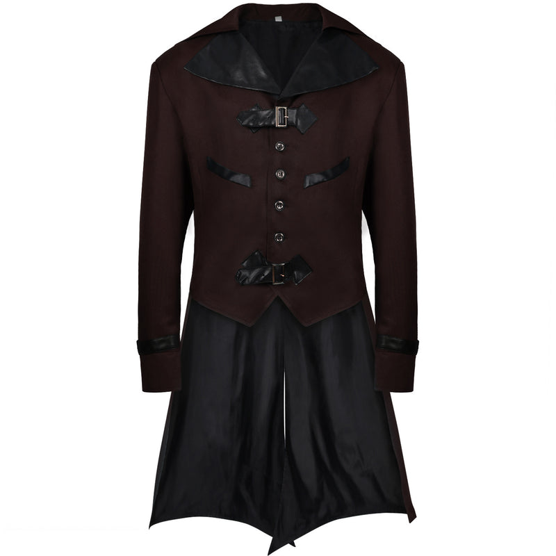 dovetail punk gothic coat, view 4 - MRSLM