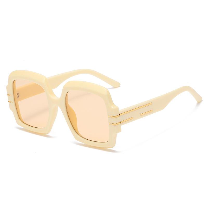 Oversized oval sunglasses with gradient lenses, view 8 - MRSLM