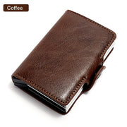 aluminum PU wallet, view 11 - MRSLM