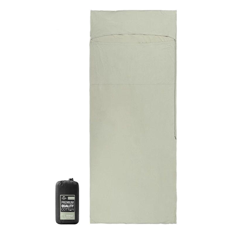 cotton sleeping bag liner, view 4 - MRSLM