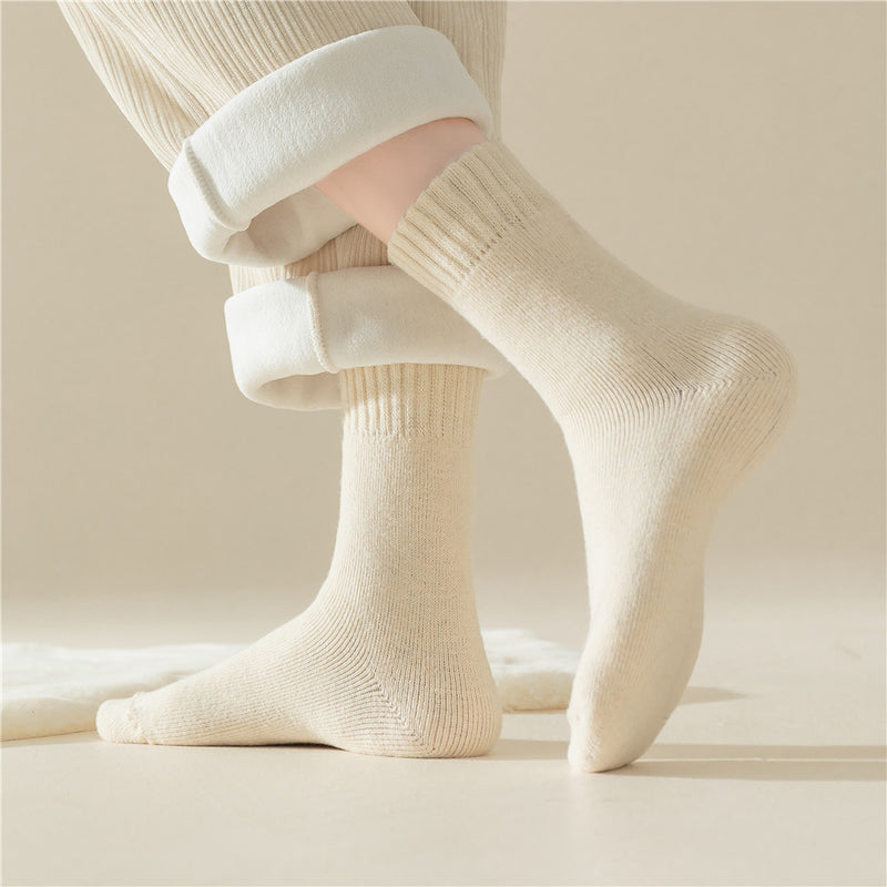 3 pairs women's cozy socks, view 13 - MRSLM