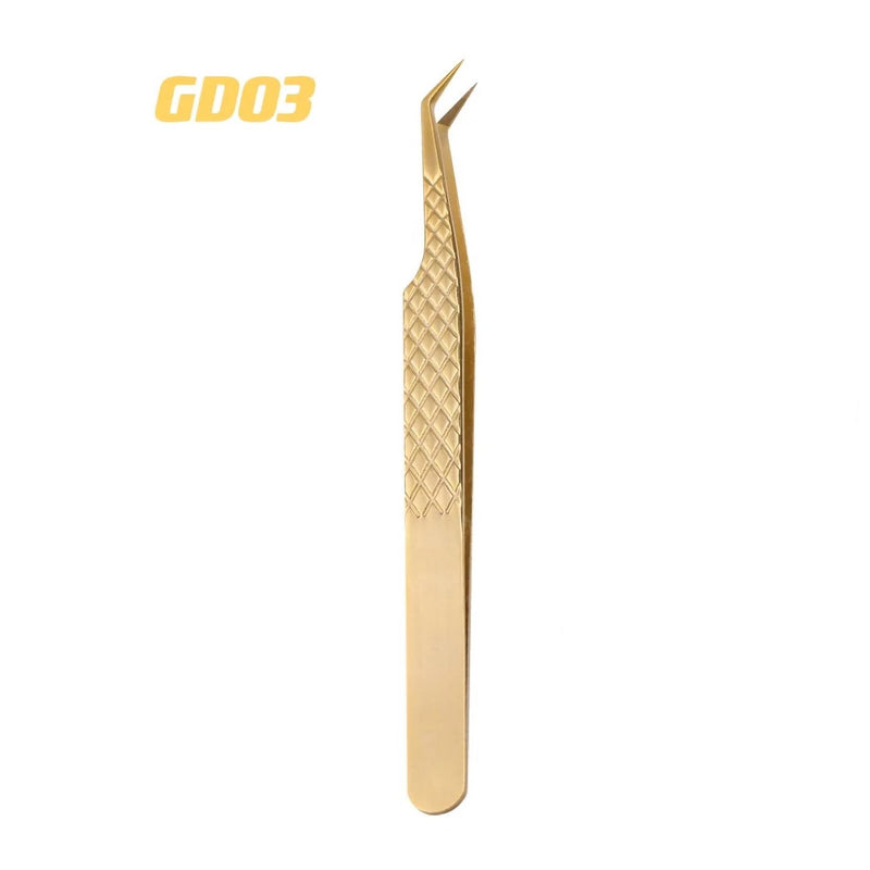 Eyelash extension tweezers, view 4 - MRSLM