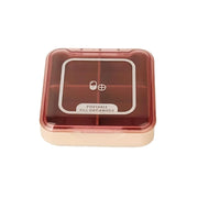 moisture-proof 4-cell pill box, view 2 - MRSLM