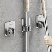 adhesive wall mop and broom holder - MRSLM