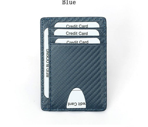 black business card holder for men, view 2 - MRSLM