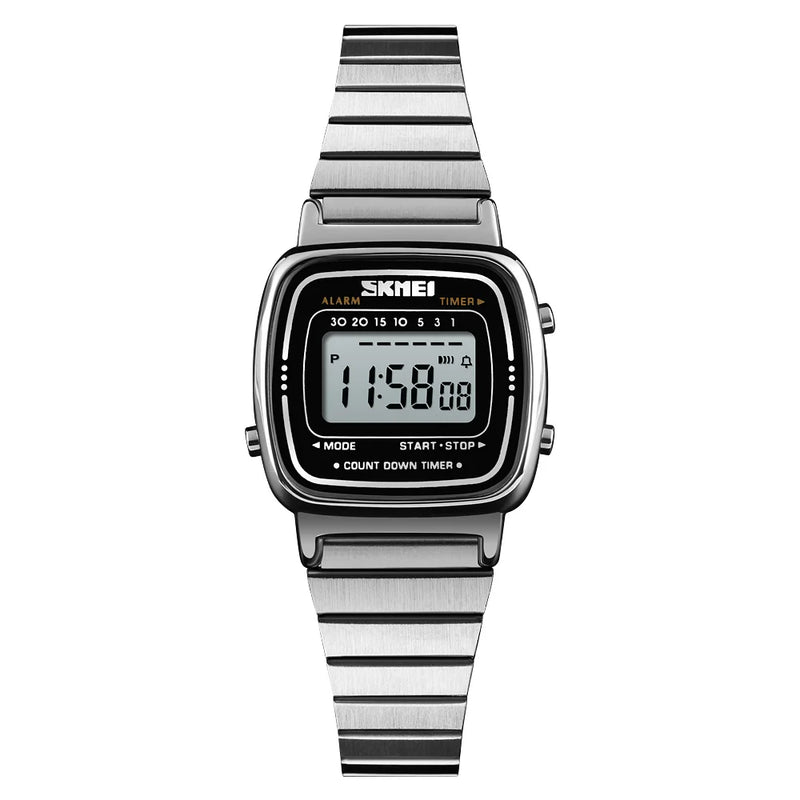luxury gold digital watch, view 6 - MRSLM