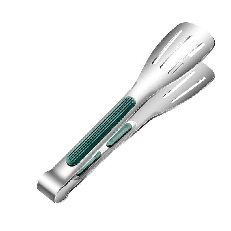 stainless steel BBQ tongs, view 3 - MRSLM
