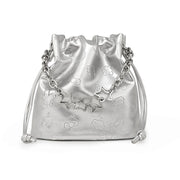 Cartoon embossed bucket bag, view 2 - MRSLM
