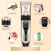 pet hair trimmer kit, view 6 - MRSLM