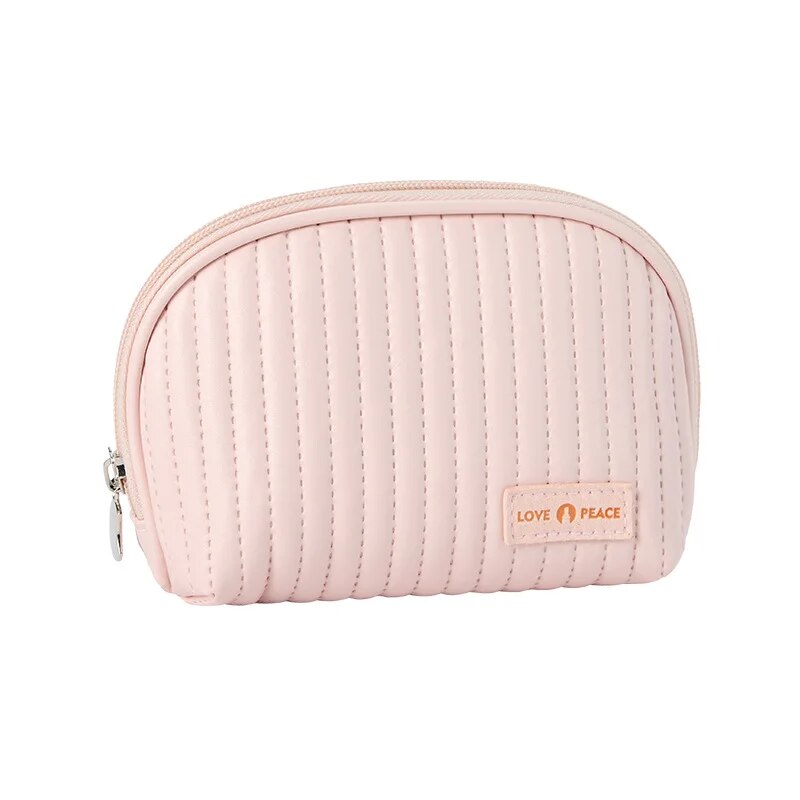 compact shell cosmetic bag, view 5 - MRSLM