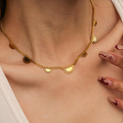 vintage y2k sun tassel necklace, view 8 - MRSLM