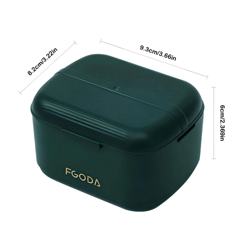 orthodontic retainer cleaning case, view 8 - MRSLM