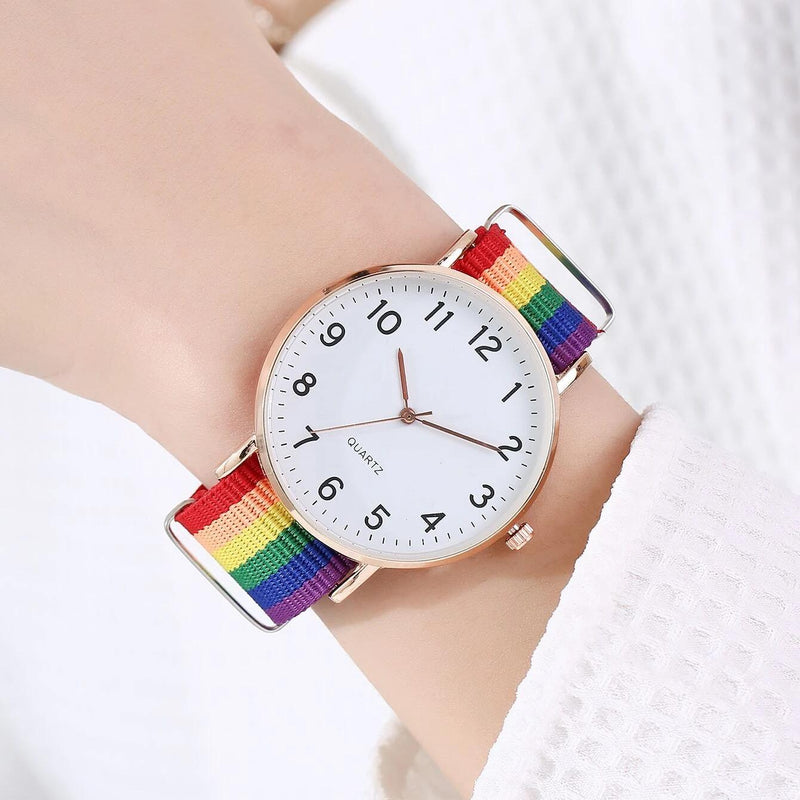 rainbow quartz women's wristwatch, view 6 - MRSLM
