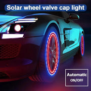 Solar-powered LED car wheel lights, view 3 - MRSLM